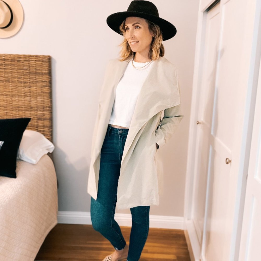 Cool Green Lapel Jacket